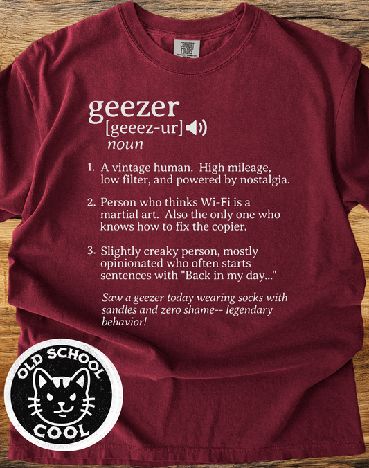 Geezer Definition Tee