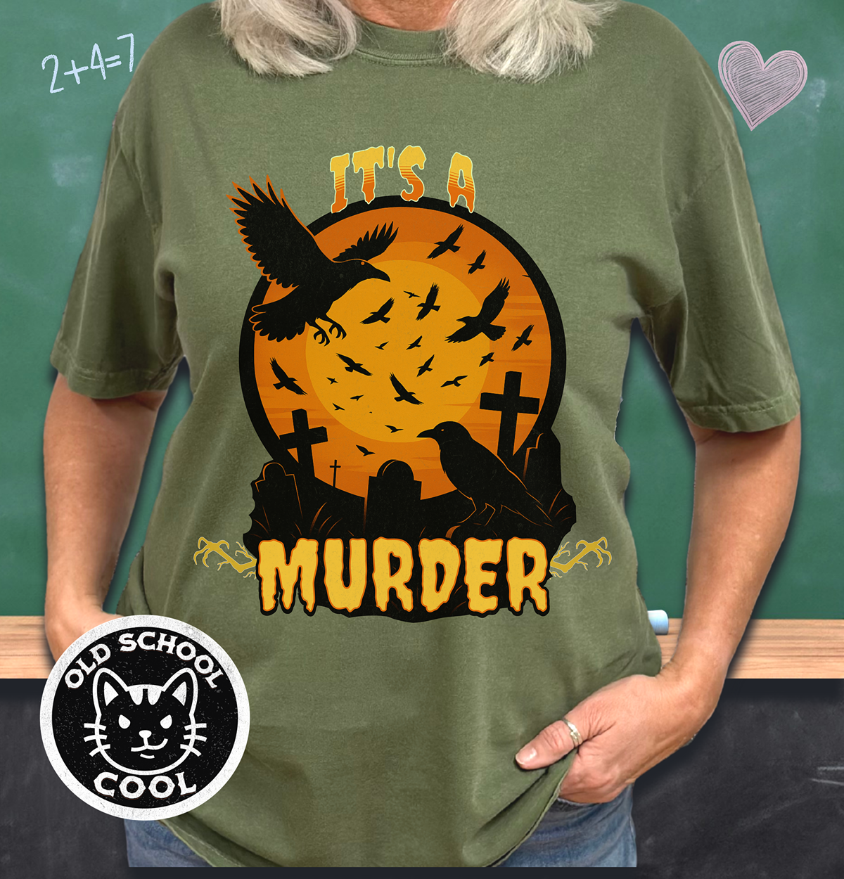 It's a Murder Crow Tee - Halloween Shirt