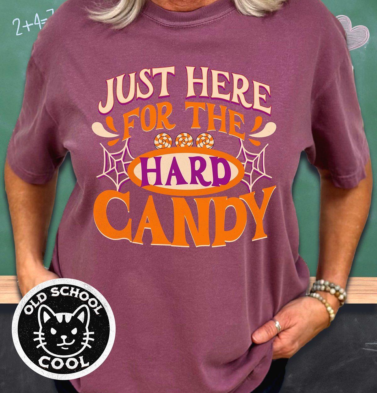 Just Here for Hard Candy Tee - Halloween Shirt