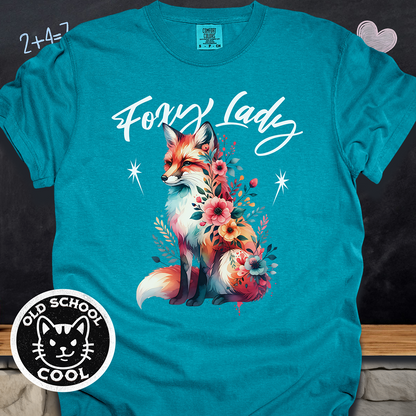 Foxy Lady Watercolor Tee
