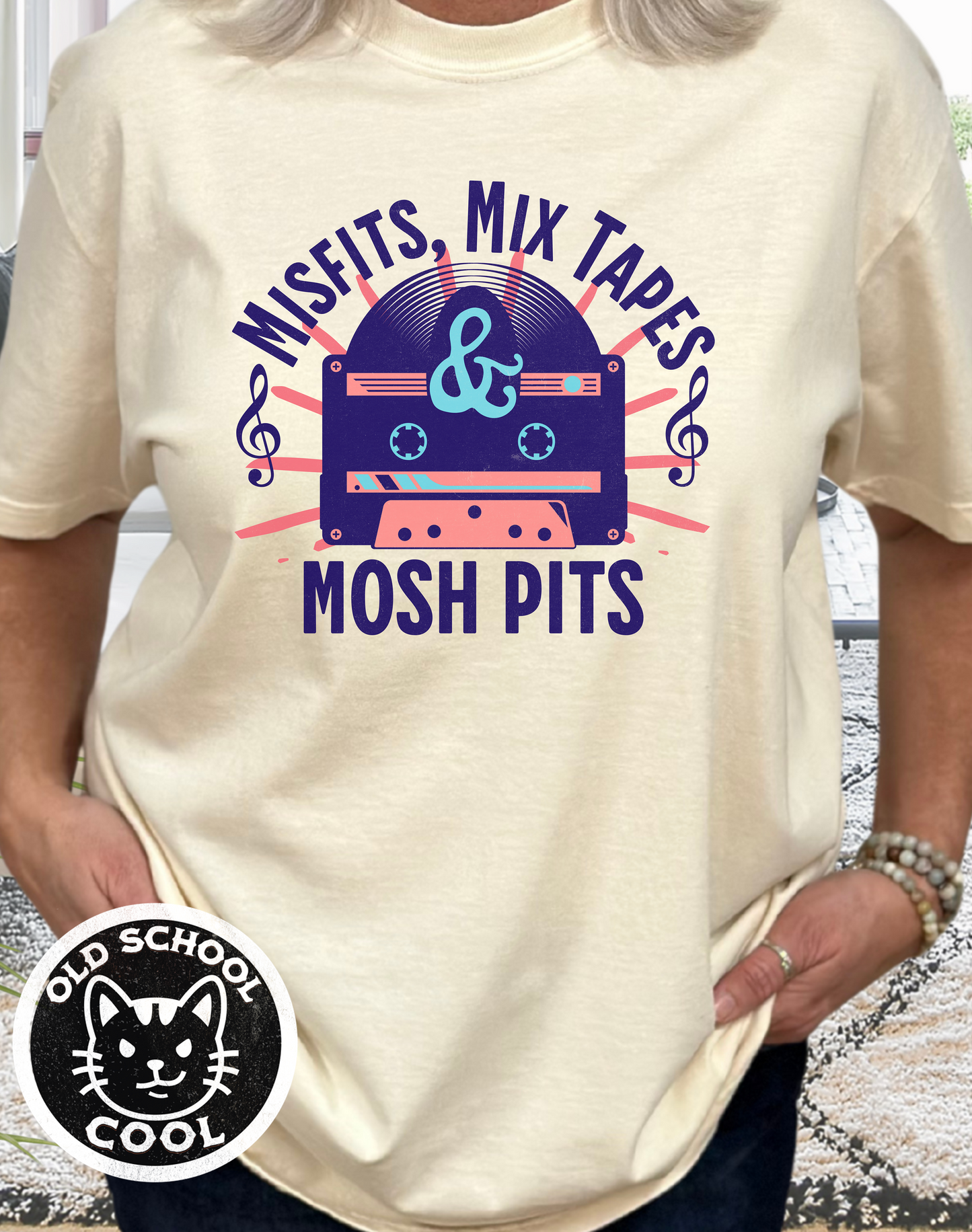 Misfits, Mix Tapes, Mosh Pits T-Shirt