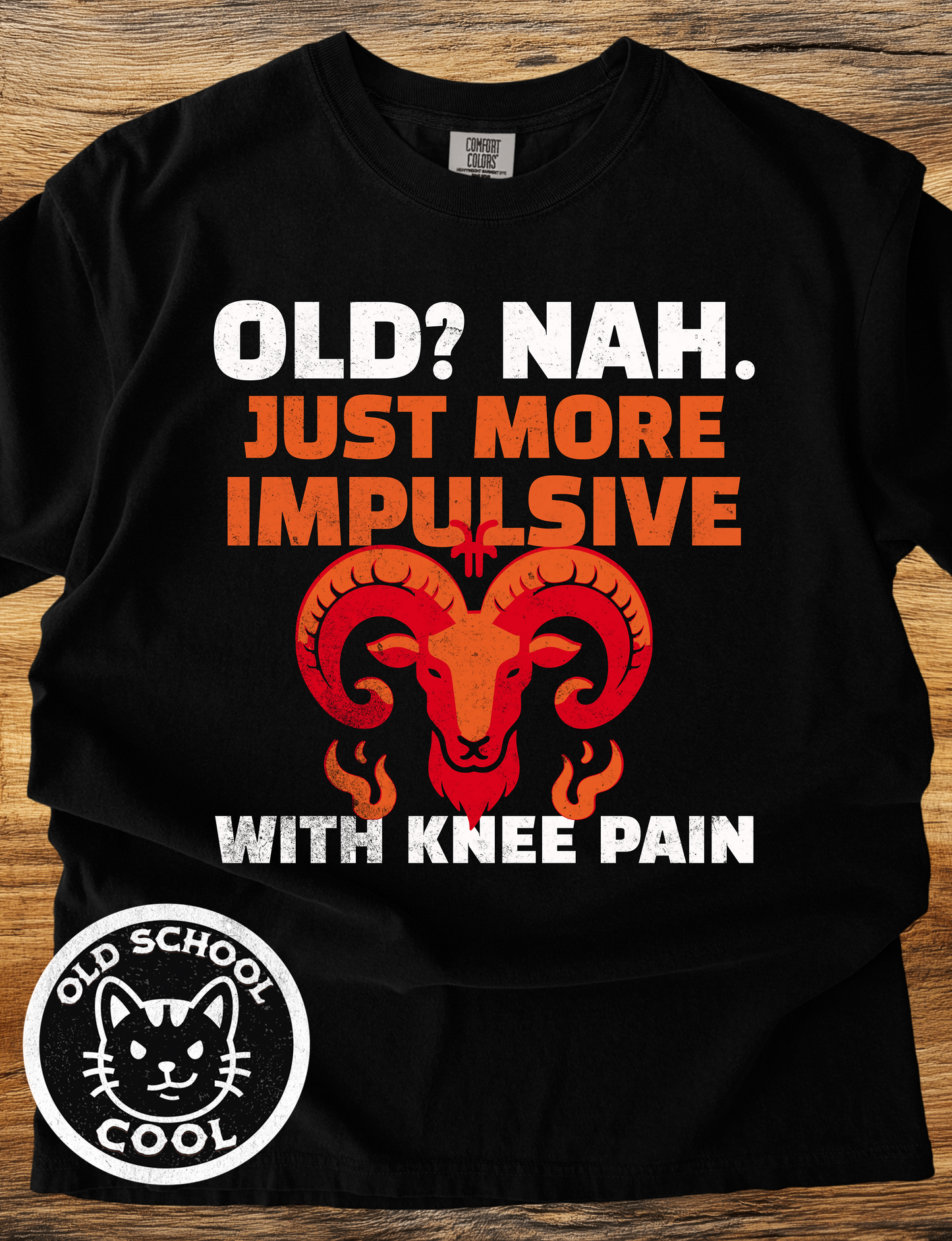 Old Aries Ram T-shirt