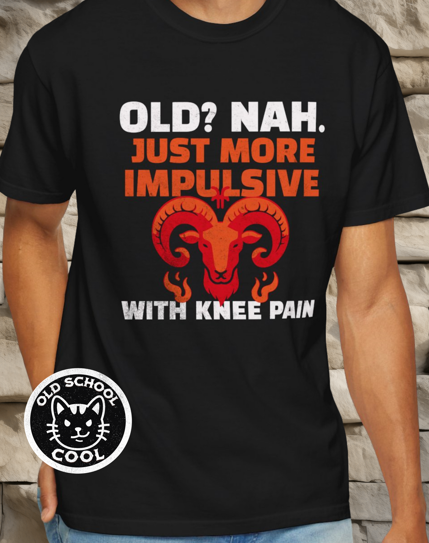 Old Aries Ram T-shirt