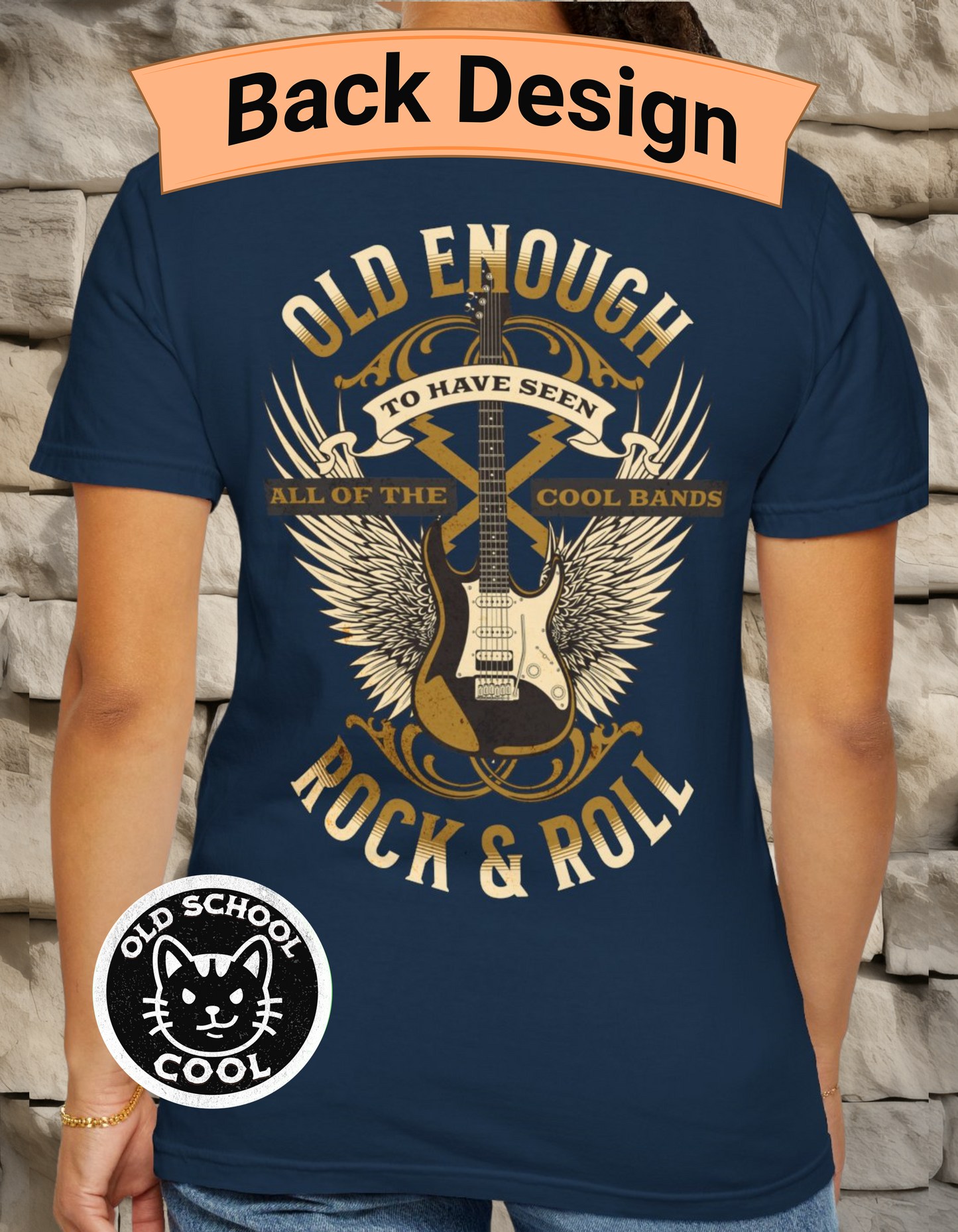 Old Enough Classic Rock T-Shirt