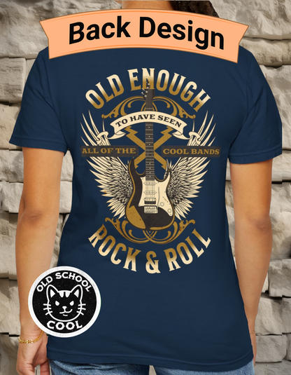 Old Enough Classic Rock T-Shirt