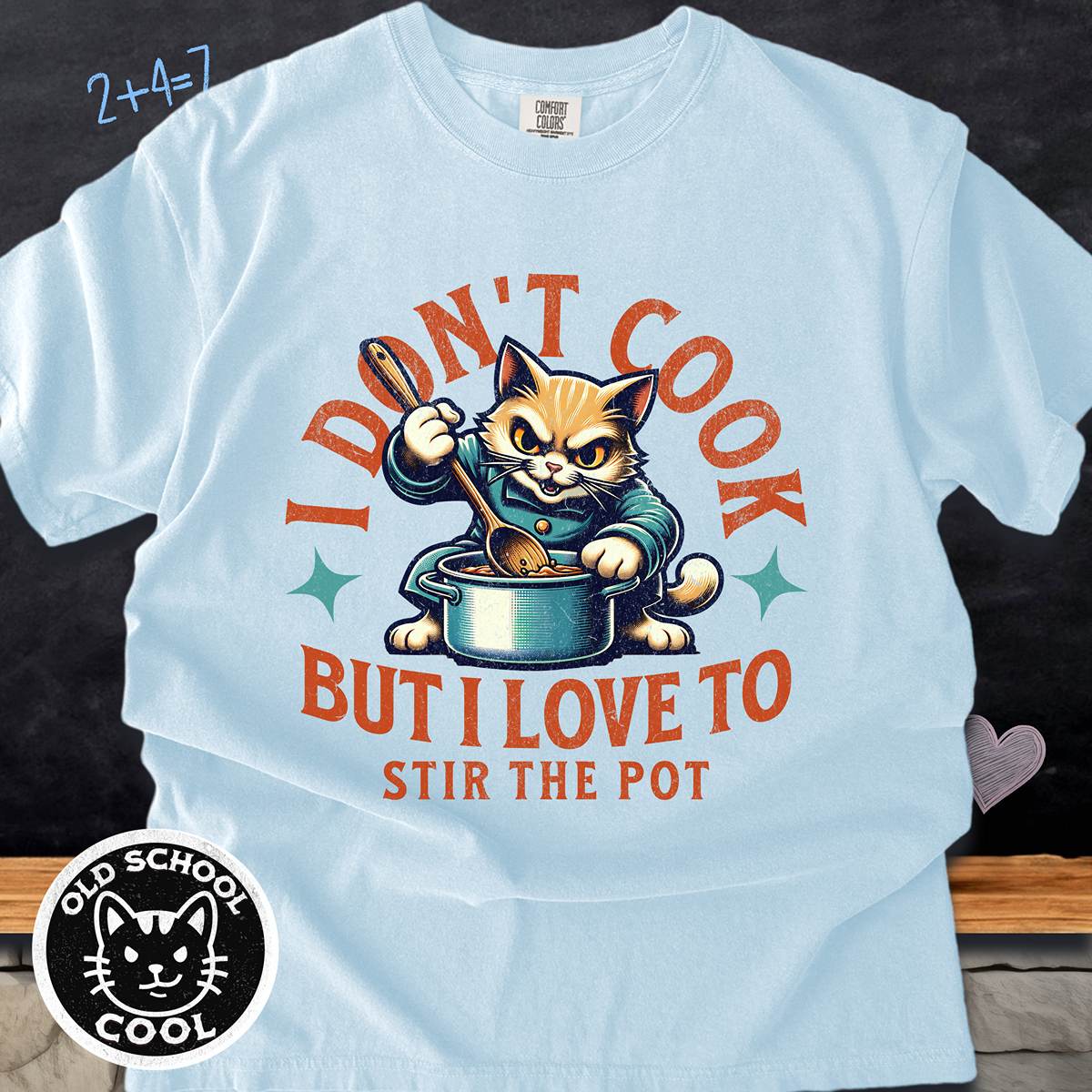 Stir the Pot Cat Tee