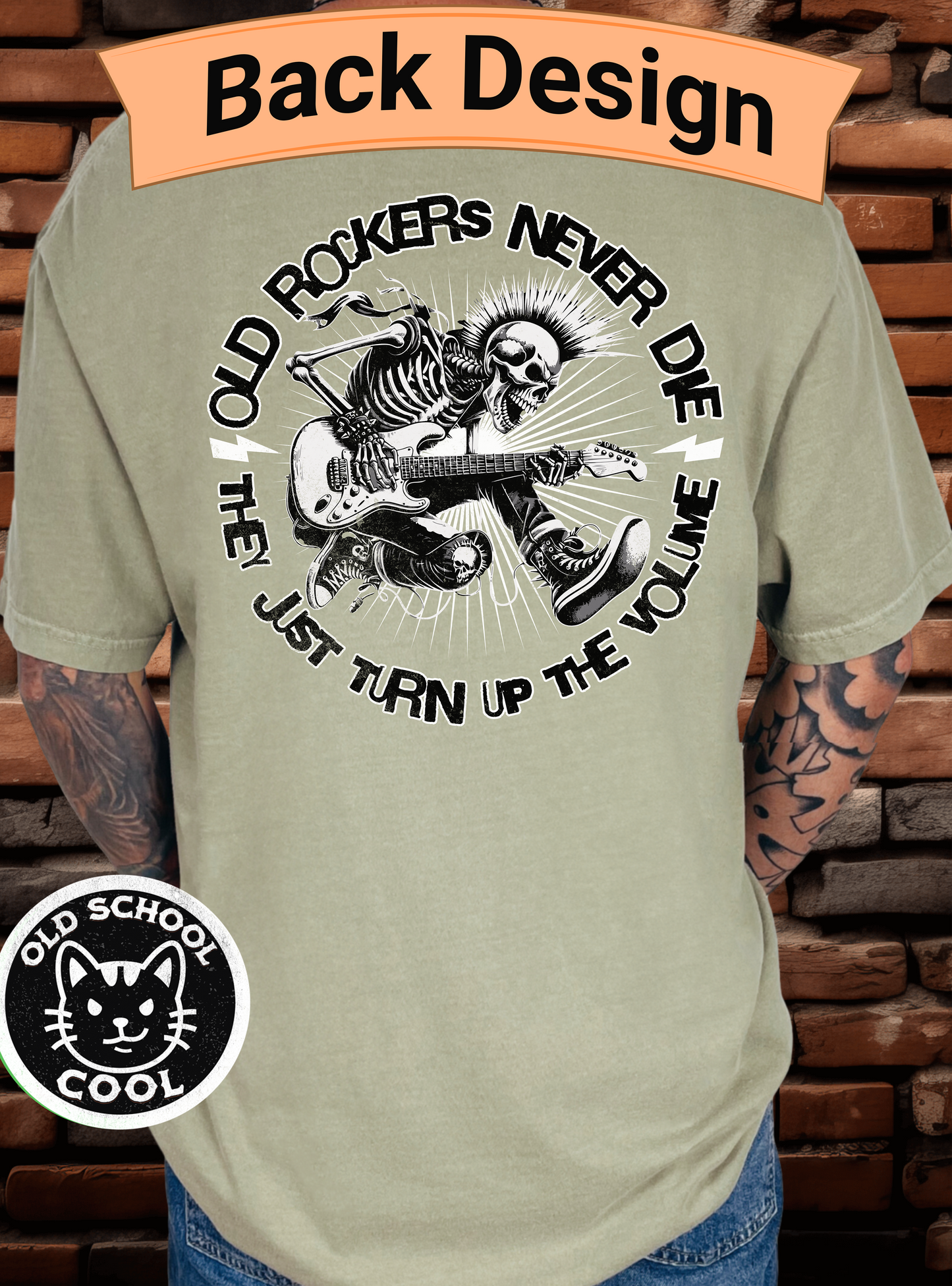 Old Rockers Never Die T-Shirt