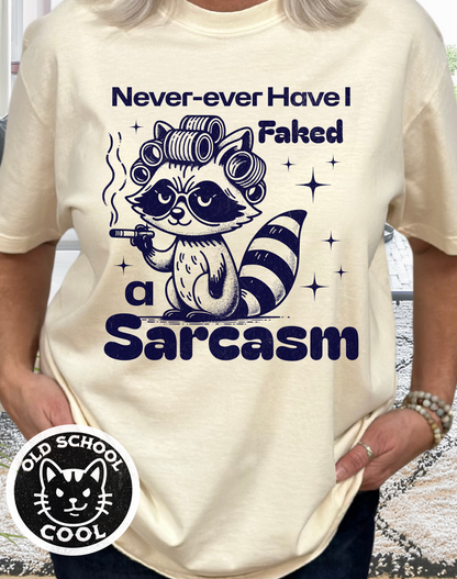 Faked Sarcasm Raccoon T-Shirt