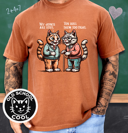 Stiff Joints Cat Tee