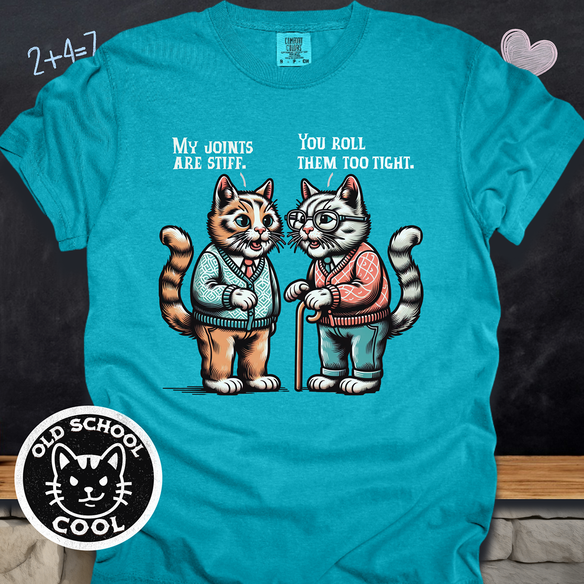 Stiff Joints Cat Tee