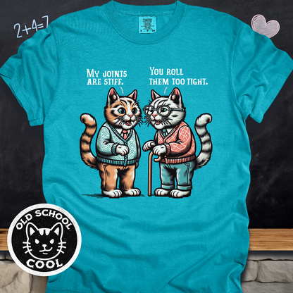 Stiff Joints Cat Tee