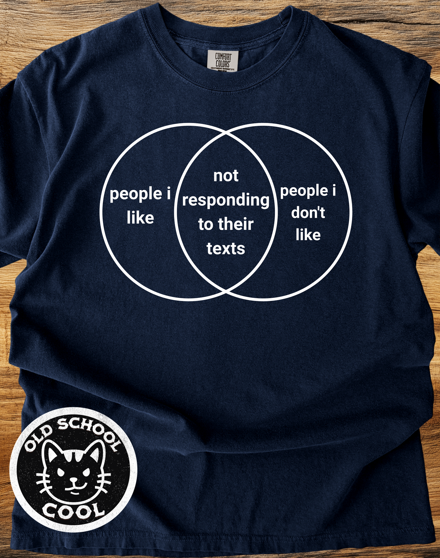 Text Response Venn T-Shirt