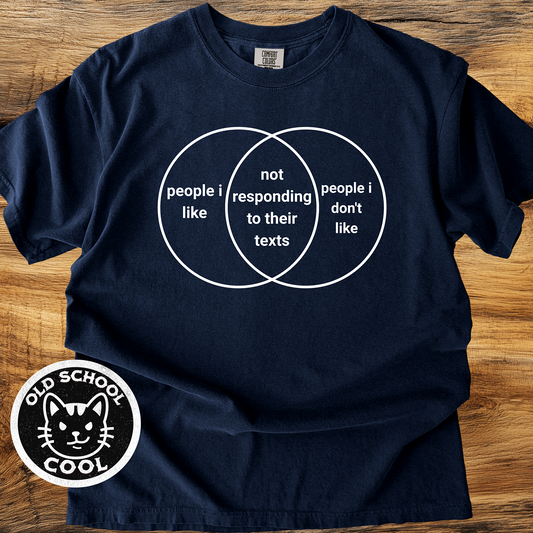 Text Response Venn T-Shirt