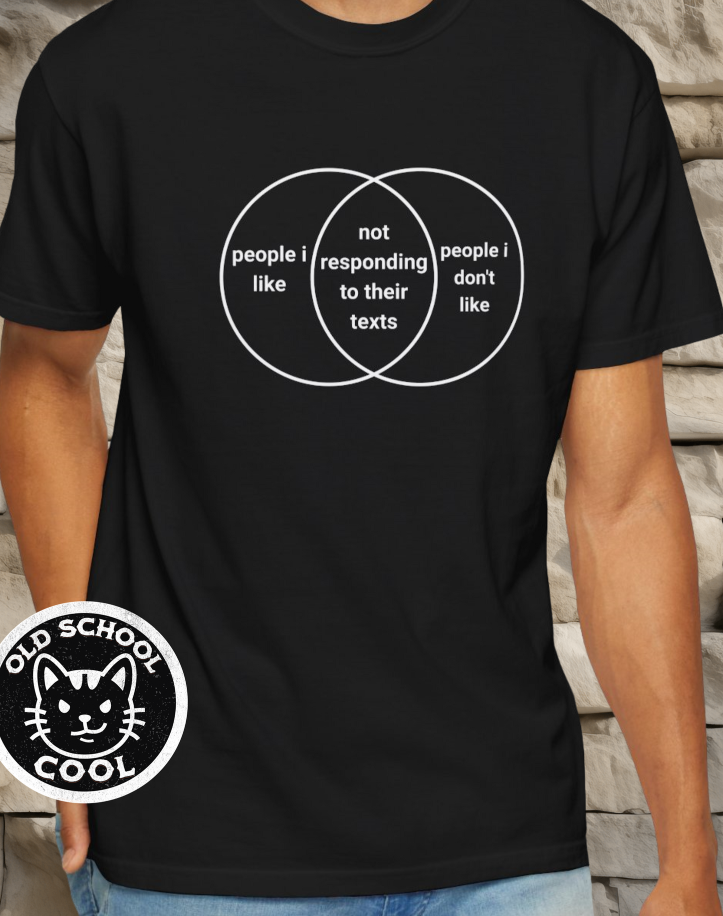 Text Response Venn T-Shirt