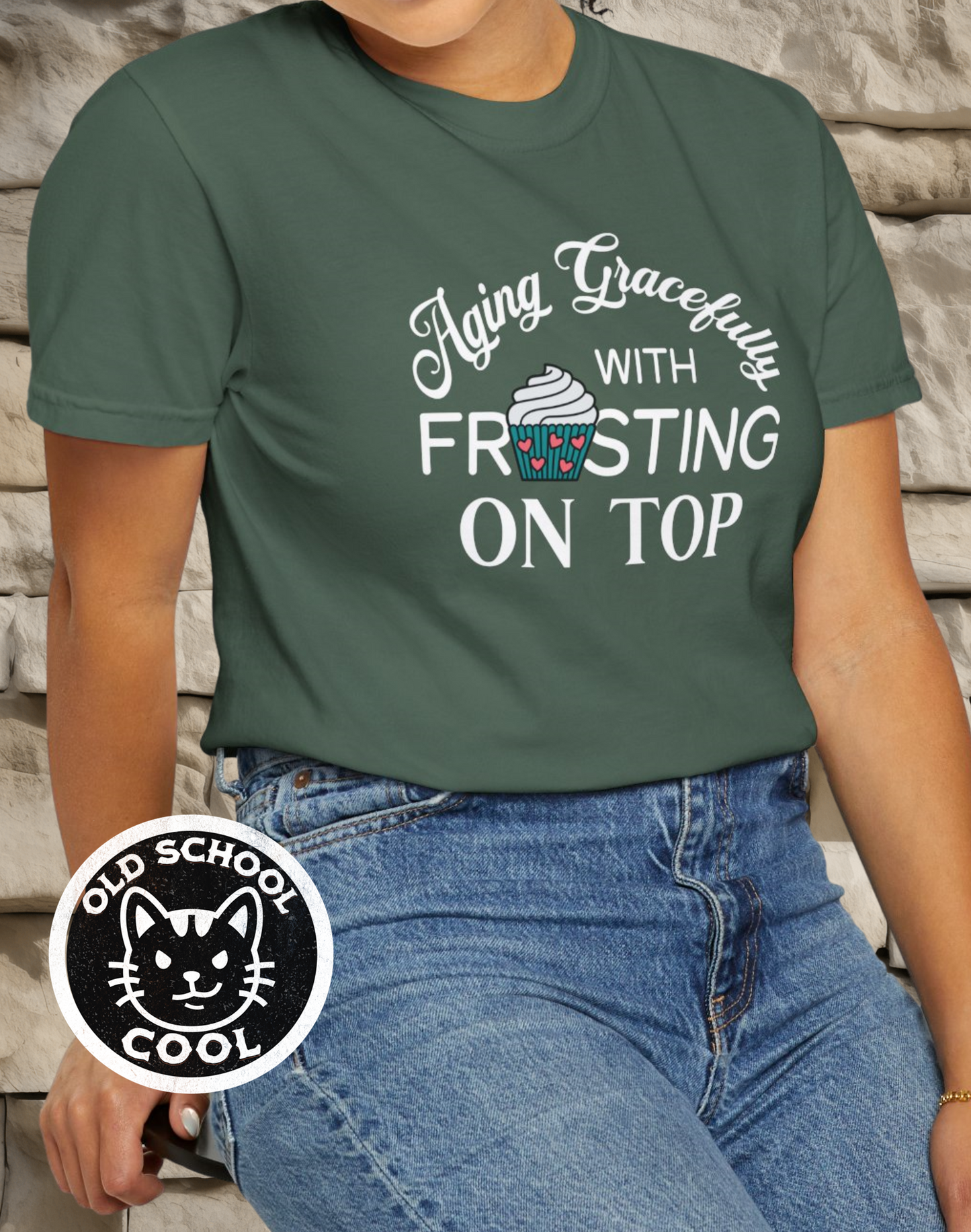 Aging Gracefully Frosting on Top Tee
