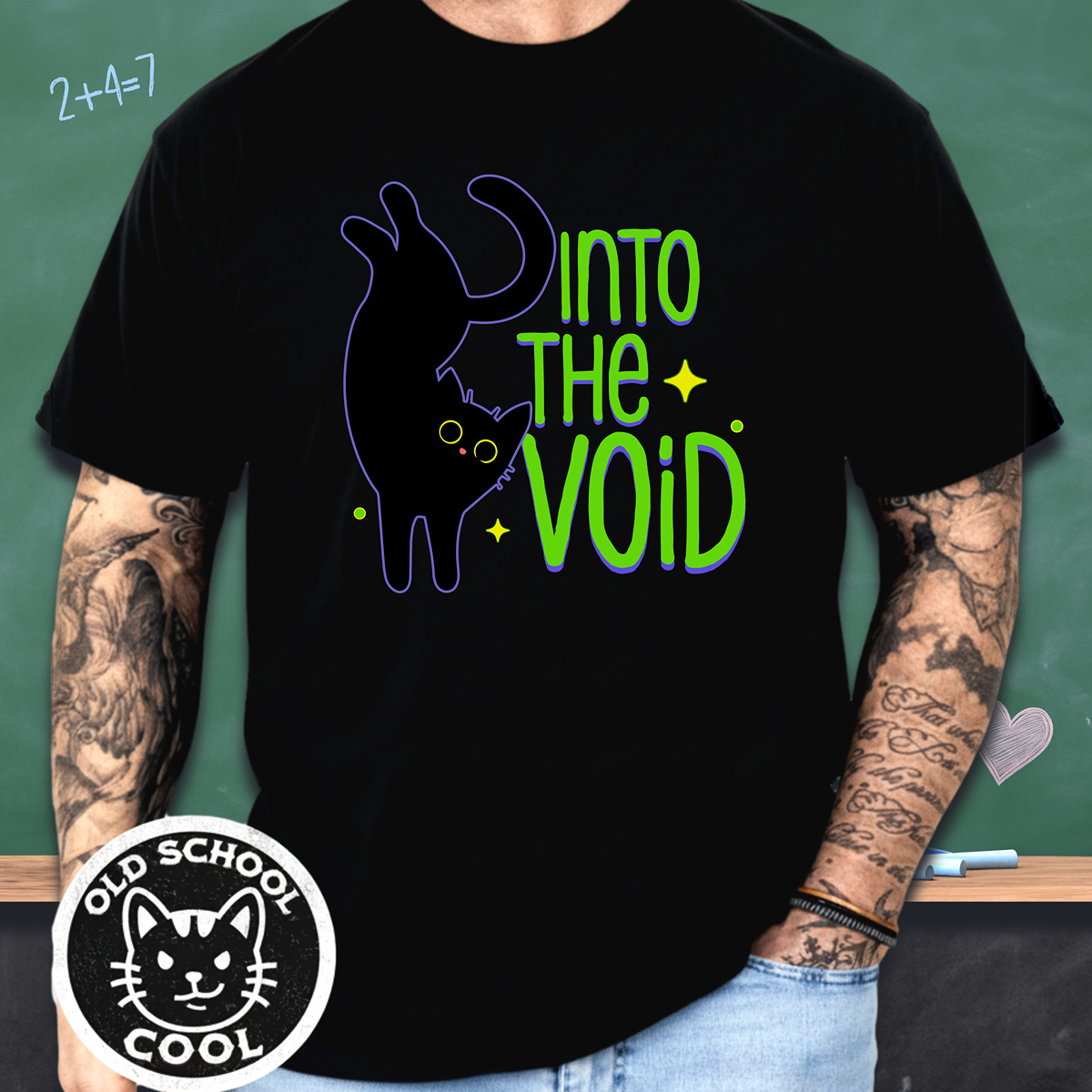 Into the Void Black Cat T-Shirt