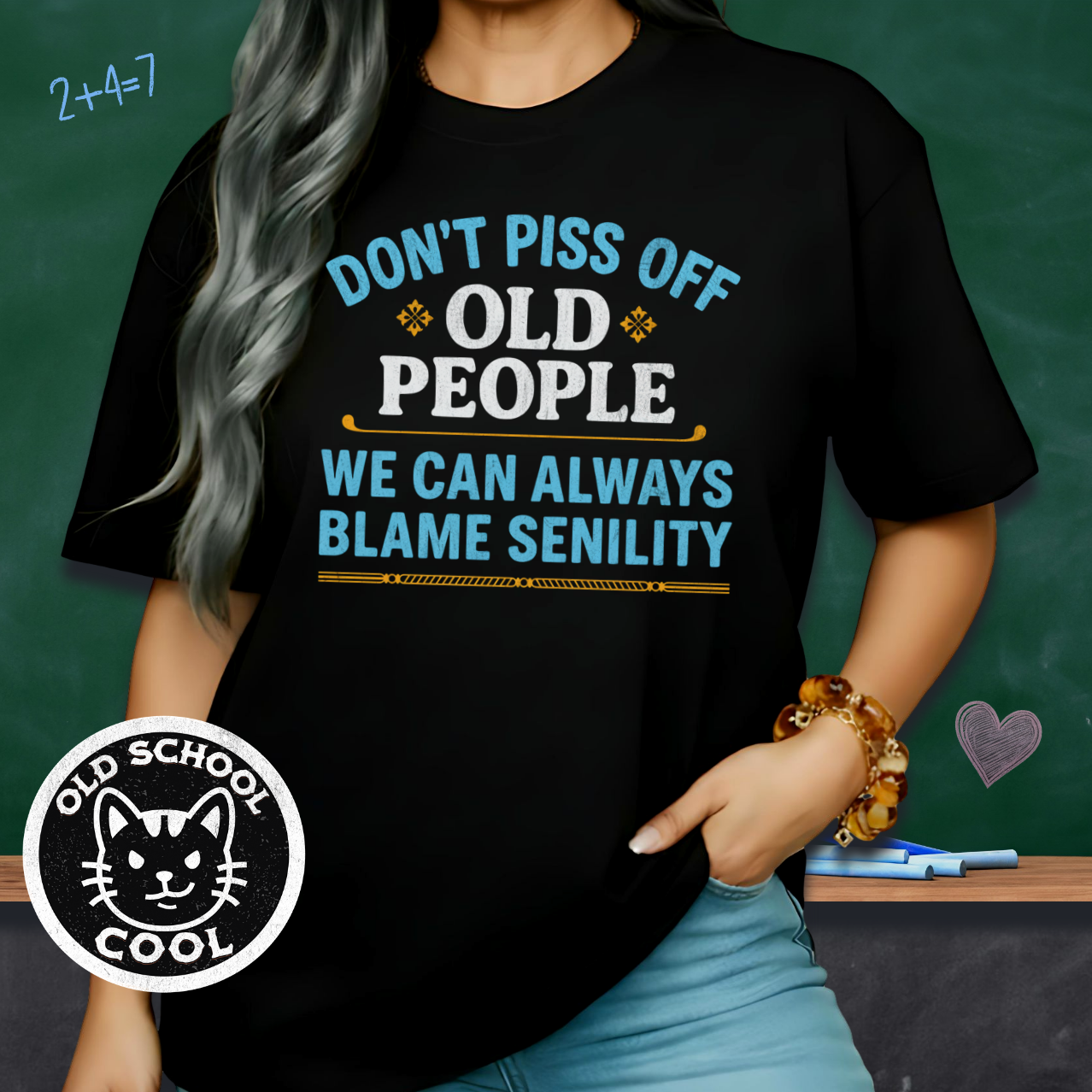 Old People Blame Senility Tee