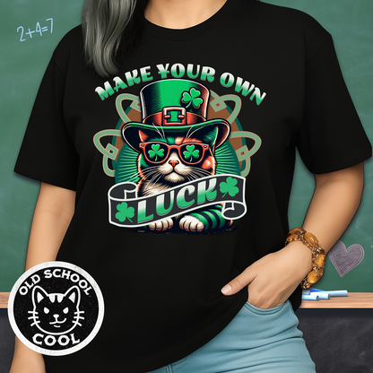 Make Your Own Luck Cat Tee