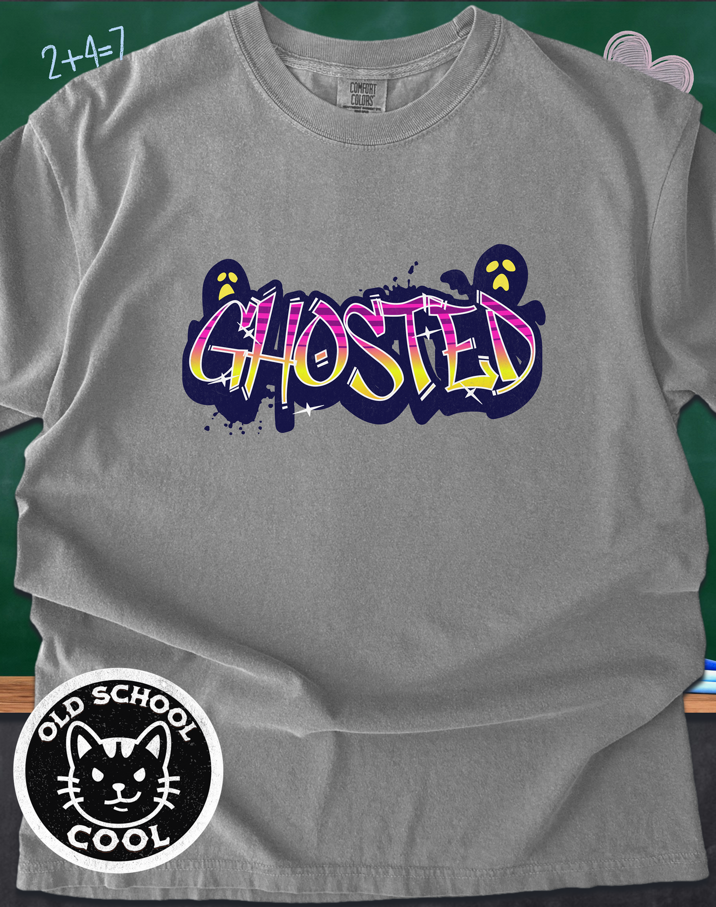 Ghosted Graffiti Tee - Halloween Shirt