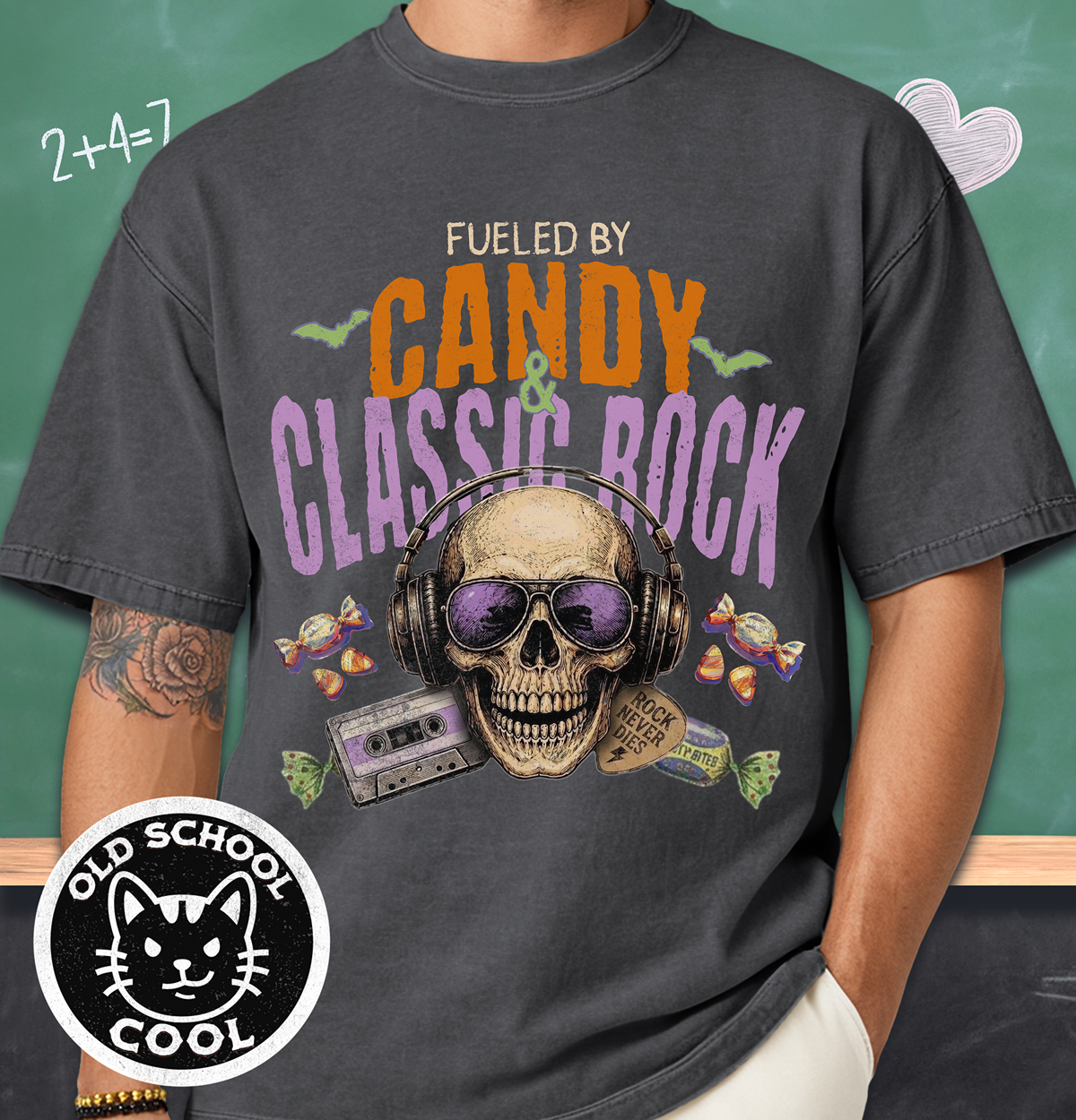 Candy Rock Halloween Tee