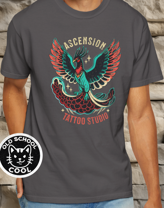 Vintage Tattoo Phoenix Rising T-Shirt