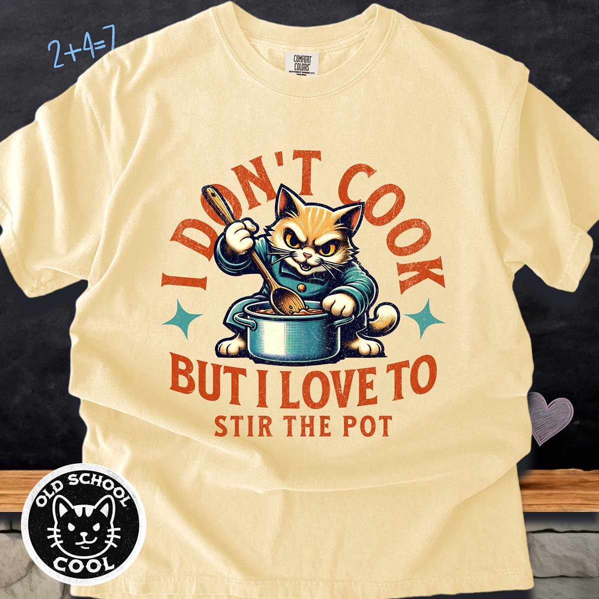 Stir the Pot Cat Tee