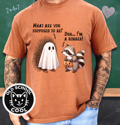 Raccoon Robber Tee - Halloween Shirt
