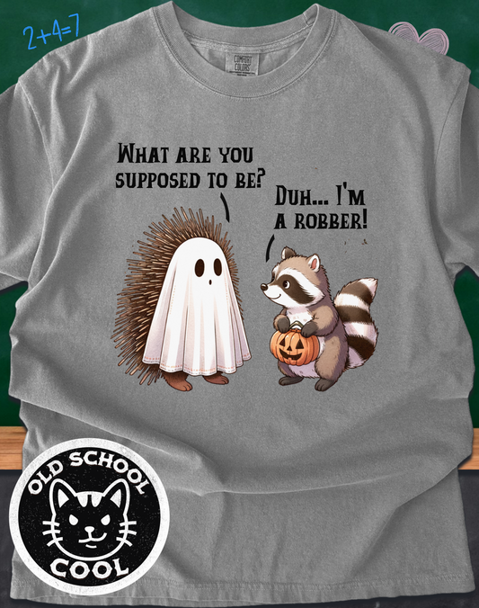 Raccoon Robber Tee - Halloween Shirt