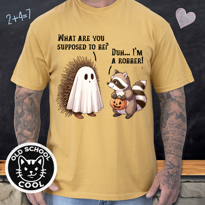 Raccoon Robber Tee - Halloween Shirt