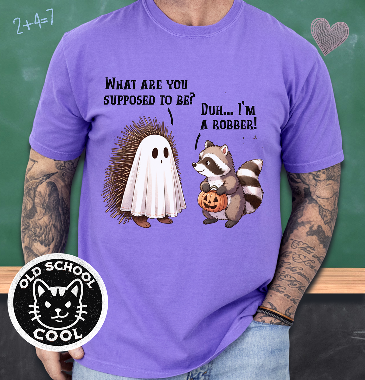 Raccoon Robber Tee - Halloween Shirt