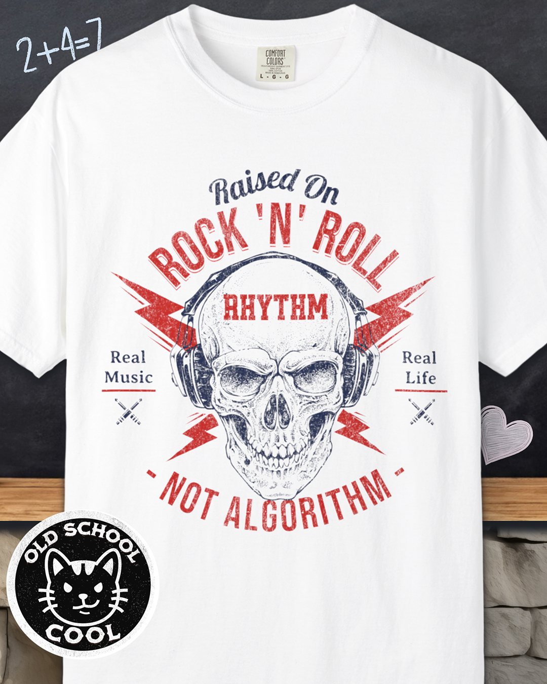 Rock Rhythm Tee - Front Graphic