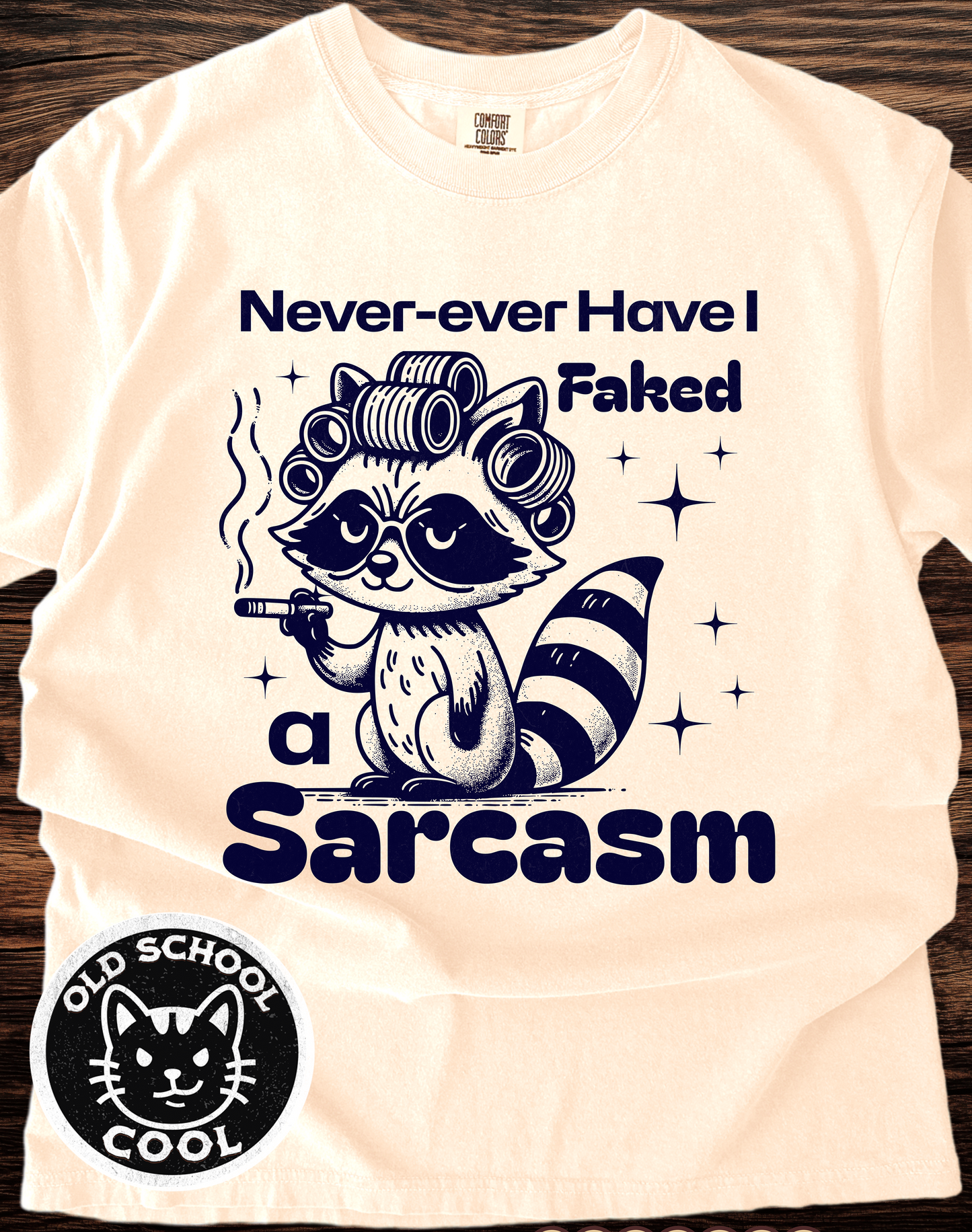 Faked Sarcasm Raccoon T-Shirt