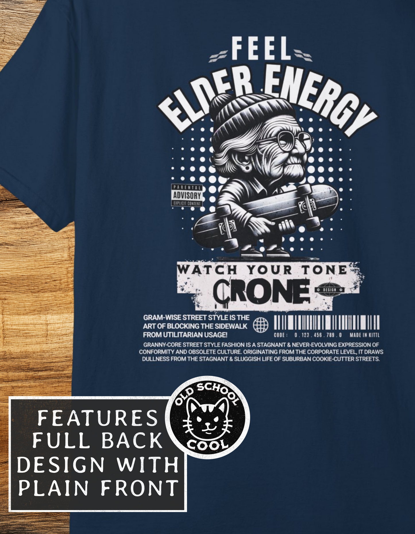 Elder Energy Streetwear T-Shirt